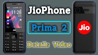 Jio Phone Prima 2 4G VoLTE feature Phone launched at Rs2799 on Amazon India [upl. by Notyap]