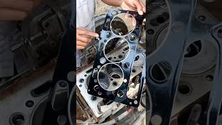 How To Install A Head Gasket Properly shorts shortvideo [upl. by Ginger]