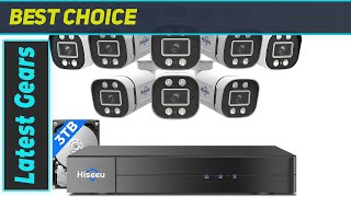 Hiseeu 5MP Security Camera System Best HD Surveillance with AI Detection [upl. by Aleris]