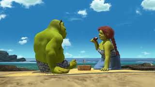 Shrek 2 2004  Accidentally In Love Counting Crows  Honeymoon Opening Scene  Song Soundtrack [upl. by Aninnaig280]