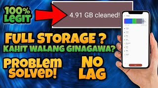 FULL STORAGE PROBLEM SOLVED IN JUST A MINUTE  FREE UP PHONE STORAGE NO MORE LAG 100 LEGIT [upl. by Bicknell]