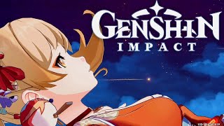 Yoimiyas Story Quest Act II No Commentary  English Voices Genshin impact  Full cutscene parts [upl. by Hpesoy]