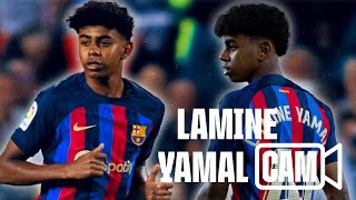 🔥 1st ANNIVERSARY of LAMINE YAMALS DEBUT  FC Barcelona ✨ [upl. by Reddy651]