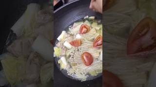 Tomyam Ayam  Putih  ala Julia 👩🏻‍🍳  Protein  Vegetables  cooking simple lovefood [upl. by Aprile258]