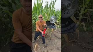 Super Practical Tool for Corn Farming  Modern Agricultural Tool for Rural Farmer shorts tools [upl. by Heathcote]