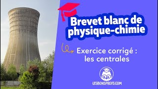 Brevet blanc  l’exercice corrigé en vidéo de physiquechimie pour t’aider à t’entraîner [upl. by Ahsyen]