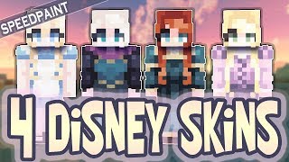 Disney Skins  SpeedPaint [upl. by Arsuy]