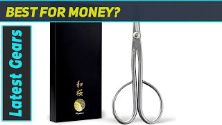 Wazakura Yasugi Stainless Steel Satsuki Bonsai Scissors  Best Japanese Craftsmanship [upl. by Beedon]