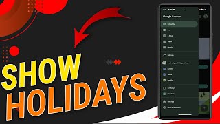 How To Show Holidays on Calendar on Google Pixel [upl. by Nyret759]