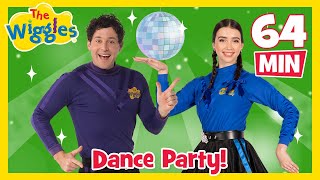 Kids Dance Party 🎉 Fun 1 Hour Dancing Extravaganza with The Wiggles🕺💃 [upl. by Rihat]