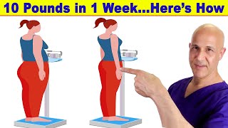 Losing 10 Pounds in 1 Week is PossibleHeres How  Dr Mandell [upl. by Adnilam]