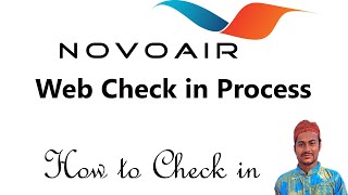 novoair online check in  how to check in flynovoair  novo air web check in  Novo Air [upl. by Leibarg650]