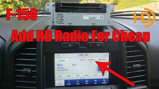 How To Add HD Radio To Factory Stereo on 20152020 Ford F150 [upl. by Mychal]