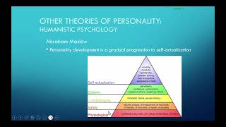 Chapter 11  Humanistic Theories of Personality [upl. by Bollen]