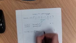 AQA Comptuer Science  GCSE  Pseudocode  Lesson 7  Lists  Arrays [upl. by Arrait]