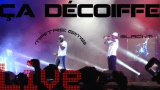 Maître Gims  Ça Décoiffe  Concert live Royan 110813 [upl. by Lucey]