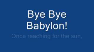 Bye Bye Babylon Lyrics [upl. by Jaymie155]