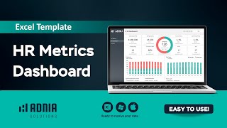 HR Metrics Dashboard Template [upl. by Shoshana345]