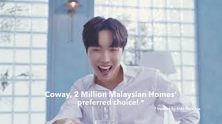 Coway x BTS Coway Water Purifier  Coway Malaysia [upl. by Alegnasor]