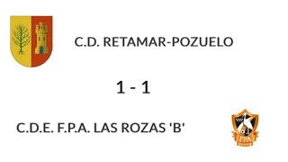 CD RETAMARPOZUELO  FPA LAS ROZAS B [upl. by Zetana]