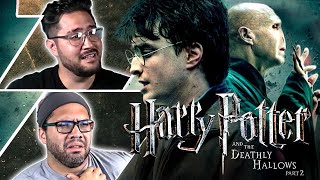 First Time Watching Harry Potter amp the Deathly Hallows PART 2  Movie REACTION [upl. by Ravilob555]