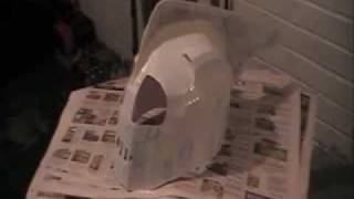 Pepakura Rocketeer Helmet Resin [upl. by Alric764]