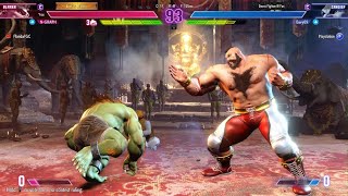 Blanka vs Zangief Street Fighter 620240730195338 [upl. by Agretha]