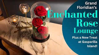 Enchanted Rose Lounge at the Grand Floridian plus a new treat at Gasparilla Island [upl. by Bobbe]