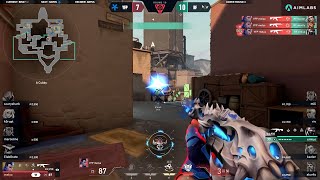 YFP Melya clutches a 1v3 against Refrag  VCT Game Changers NA 2024 [upl. by Lizned]