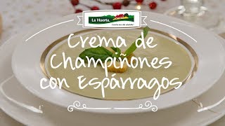 Crema de Champiñones con Espárragos [upl. by Germain491]