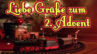 🌹Liebe Grüße zum 2 Advent Adventsgrüße für Dich  Gruß zum 2 Advent für Euch Grüße für Whatsapp [upl. by Dranreb503]