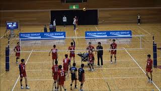 洛南高等学校スパイク公式練習 全国私学2018決勝 さくらバレー Japan volleyball [upl. by Athiste]