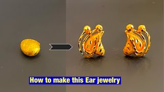 How Ear Jewelry Earring is Made [upl. by Llehcar759]