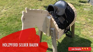 Holzpferd selber bauen [upl. by Baggs]