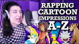 Alphabet Aerobics  CARTOON IMPRESSIONS RAP take 2 [upl. by Sayette]