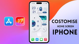 How to Customise Your IPhone Home Screen 2024 [upl. by Erl]