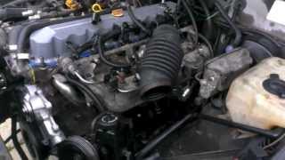 89 Cherokee Intake Manifold and Fuel Rail Install [upl. by Hein]