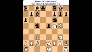 Mikhail Tal vs M Strelkov  Tal Chess game Tal amazing sacrifice [upl. by Hudnut]