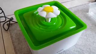 UNBOXING Catit Mini Flower Fountain [upl. by Nellda]