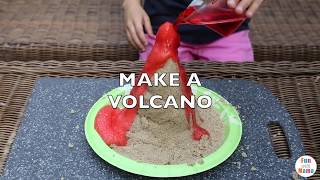 Volcano Science Experiment video [upl. by Ahsiad]