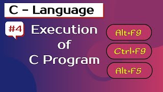 Execution of C program  Compilation process  C language [upl. by Aklam]