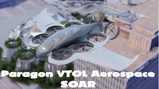 Paragon VTOL Aerospace Soar aircraft test flight in 2023 evtol flying cars news [upl. by Lynch815]