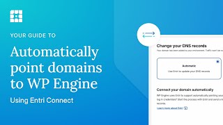 Automatically Pointing a Domain to WP Engine with Entri Connect [upl. by Ednargel]