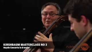 Kirshbaum cello masterclass Haydn D major concerto [upl. by Hrutkay]