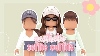 AESTHETIC SOFTIE ROBLOX OUTFITS trendy 2022  camixilla [upl. by Leahcimal]