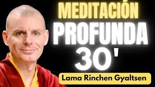 🟡 Meditación Guiada para Relajar cuerpo y mente 30 minutos  Lama Rinchen Gyaltsen [upl. by Linoel]