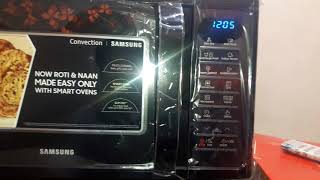 how to use samsung 28 liter convection microwave full demo model mc28h5025vb [upl. by Amak]