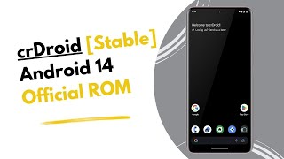 CrDroid v100 Official for Poco X3 Android 14 ROM Update 231208 [upl. by Aibsel]