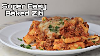 Make This Delicious Baked Ziti Tonight  Delicious Baked Ziti Recipe  Homemade Pasta Recipe [upl. by Langdon]