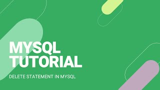 DELETE Statement in MySQL Bangla [upl. by Leterg]